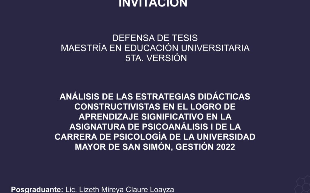 Defensa Pública Lic. Lizeth Mireya Claure Loayza